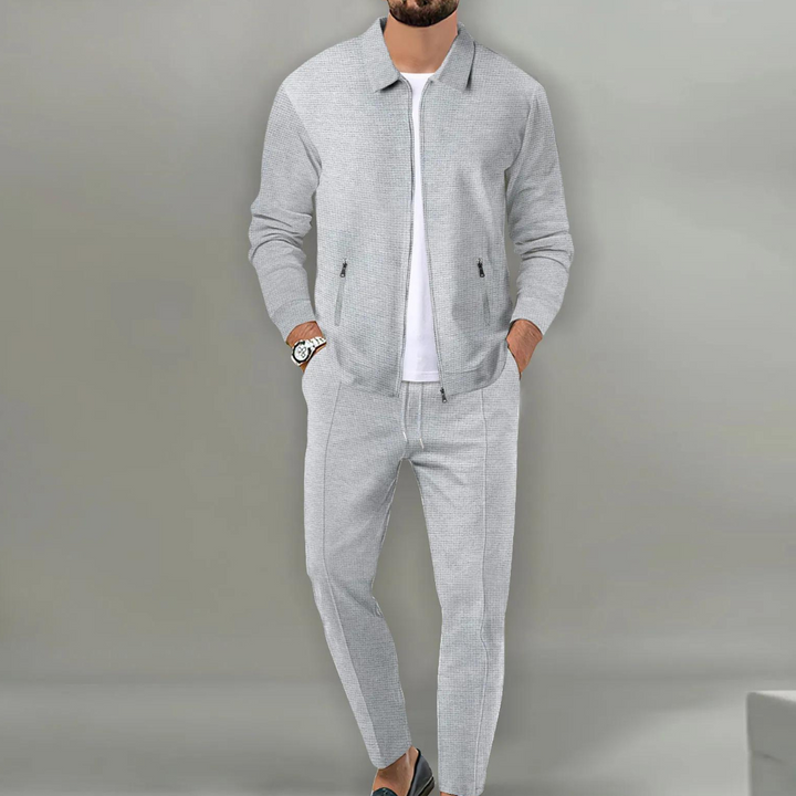 Tweedelige outfit set voor herren