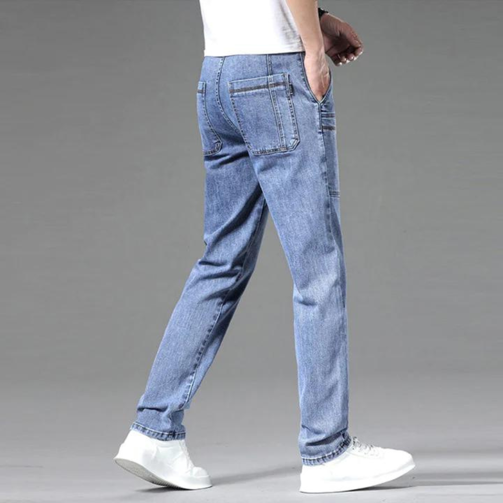 Multi-pocket Stijlvolle jeans voor mannen