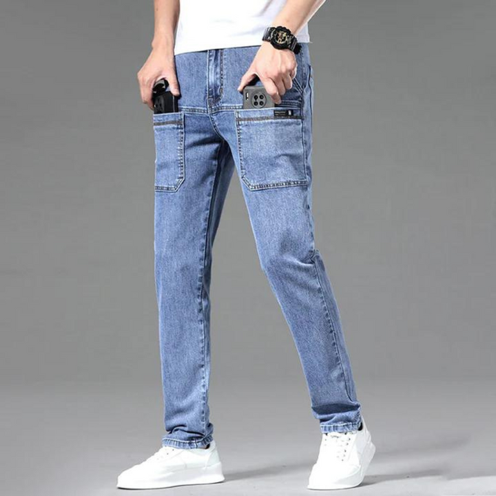 Multi-pocket Stijlvolle jeans voor mannen