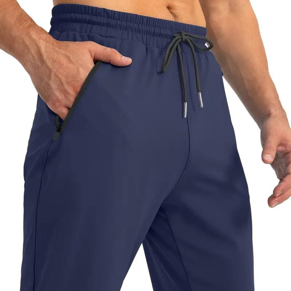 Casual en Stretchy Joggingbroek voor Mannen