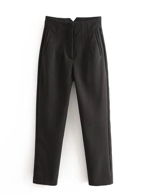 Pantalon met hoge taille voor dames