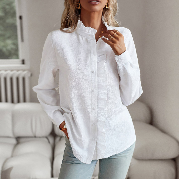 Elegante blouse met lange mouwen voor vrouwen