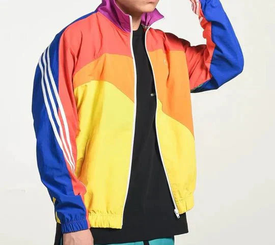 90's Retro Windbreaker voor mannen